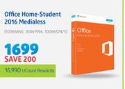 Microsoft Office Home Student 2016 Medialess