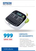 Epson Label Works LW-300 QWERTY