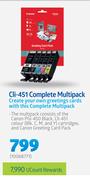Canon Cli-451 Complete Multipack 
