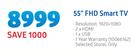 LG 55" FHD Smart TV