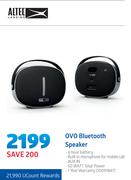 Altec Ovo Bluetooth Speaker