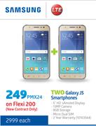 Samsung galaxy J5 2 Smartphones-Each 