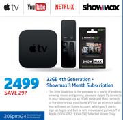 Apple 32GB 4th Generation+ Showmax 3 Month Subscription