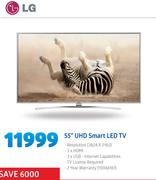 LG 55" UHD Smart LED TV