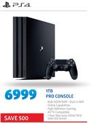 PS4 1TB Pro Console