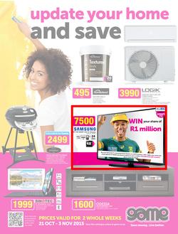 Game : Update Your Home And Save (21 Oct - 3 Nov 2015), page 1