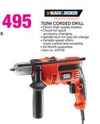 Black&Decker 710W Corded Drill