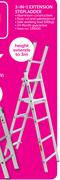 Gravity 3-In-1 Extension Step Ladder-Each