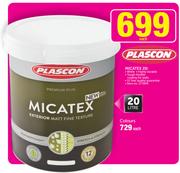 Plascon 20Ltr Colours-Each