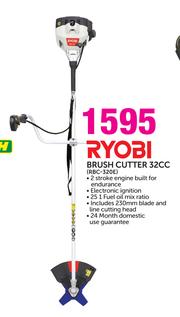 Ryobi 32cc brush outlet cutter