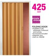 Simple Choice Folding Door-Each