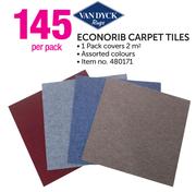 Van Dyck Econorib Carpet Tiles-Per Pack