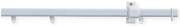 Steel Curtain Track Single 1m Rod