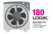 Logik 25cm Box Fan