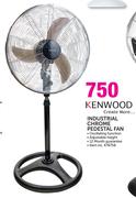 Kenwood Industrial Chrome Pedestal Fan