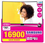 Samsung 55" UHD Curved TV 55JU6600