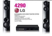 LG 4.2 Channel DVD Home Theatre System(LHD675-FC)