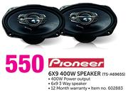 Pioneer 6x9 400W Speaker TS-A6965S