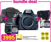 Nikon DSLR Single Lens Camera Bundle D3100