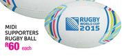 Rugby Midi Supporters Rugby Ball-Each