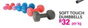 Soft Touch Dumbbells-Per Kg
