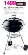 Weber 57cm Compact Kettle Braai-Each