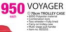 Voyager 70Cm Trolley Case-Each
