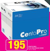 Cento Pro A4 5X 500S 80GSM Paper-Each