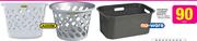 Addis/Nu-Ware Assorted Laundry Baskets-Each