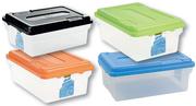 Addis 11L Clear Storage Boxes-Each