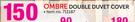 Ombre Double Duvet Cover-Per Set