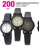 Casio Ladies Analogue Watch-Each