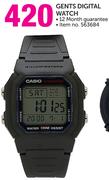 Casio Gents Digital Watch