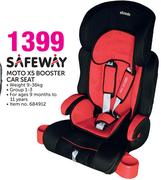 Safeway Moto X5 Booster Car Seat