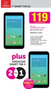 2x Vodacom 7" Smart Tab 3G-On MyMeg 500 TopUp