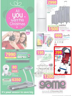 Game : All You Want This Christmas (4 Nov - 17 Nov 2015), page 1