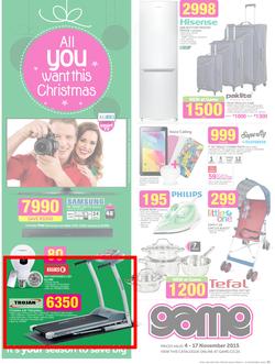 Game : All You Want This Christmas (4 Nov - 17 Nov 2015), page 1