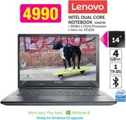 Lenovo Intel Dual Core Notebook G4070