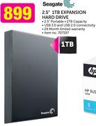 Seagate 2.5" 1TB Expansion Hard Drive