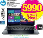 HP Intel Core i3 Notebook