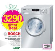 Bosch 6kg Silver Front Load Washing Machine WAB2026SZA