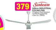 Sunbeam 140cm Industrial Ceiling Fan