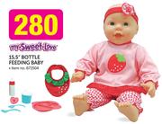 My Sweet Love 15.5" Bottle Feeding Baby