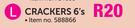 Santa's Crackers-6's Pack