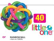 Little One Rainbow Ball-Each