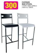 Cayman Bar Stool 109x40x49Cm-Each