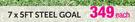 Sportspower 7x5FT Steel Goal-Each