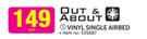 Out & About Vinyl Single Airbed-Each
