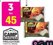 Camp Master Firelighters-3 Nos