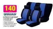 Stingray 6-Piece Car Seat Cover Set-Per Set